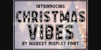 Christmas Vibes Font Poster 1