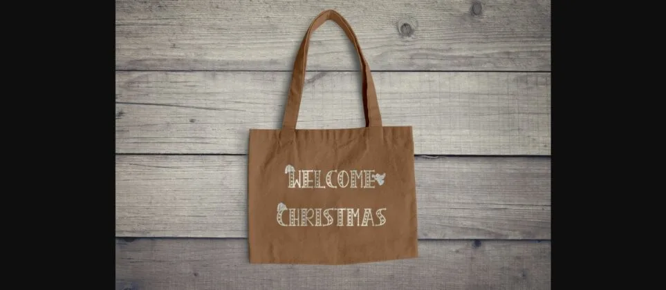 Christmas Craft Font Poster 7