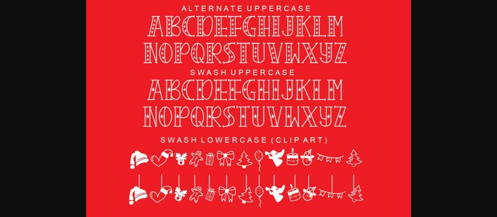 Christmas Craft Font Poster 11