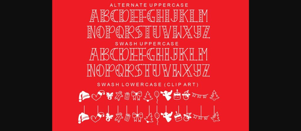 Christmas Craft Font Poster 11