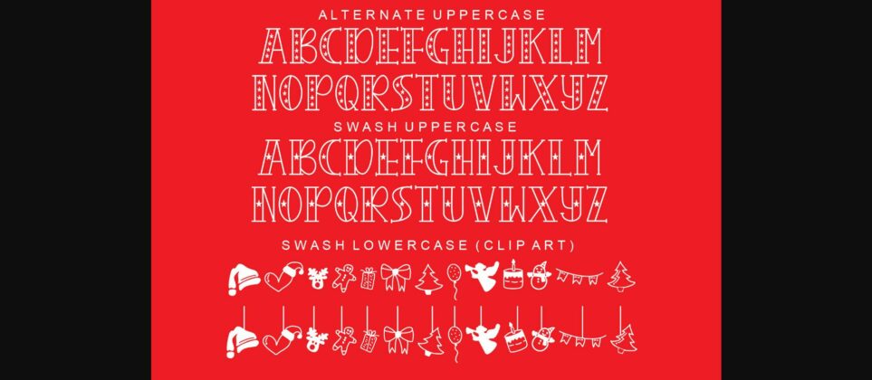 Christmas Craft Font Poster 11