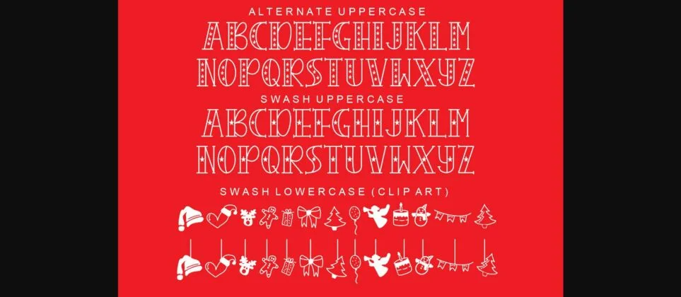 Christmas Craft Font Poster 11