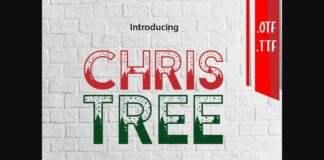 Christree Font Poster 1