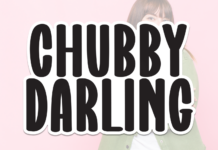 Chubby Darling Font Poster 1