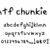 Chunkie Duo Font