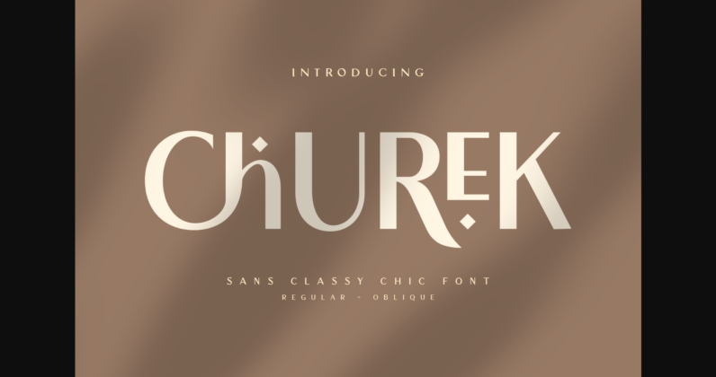 Churek Font Poster 3