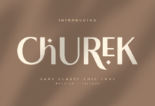Churek Font Poster 1