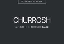 Churrosh Font Churrosh Font Poster 1