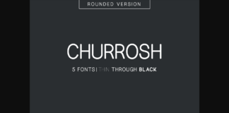 Churrosh Font Poster 1