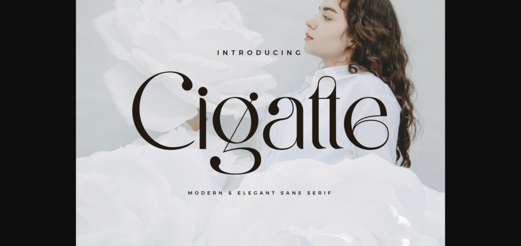 Cigatte Font Poster 3