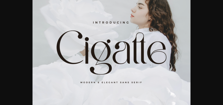 Cigatte Font Poster 1