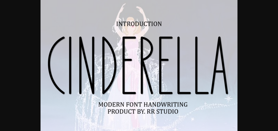 Cinderella Font Poster 3