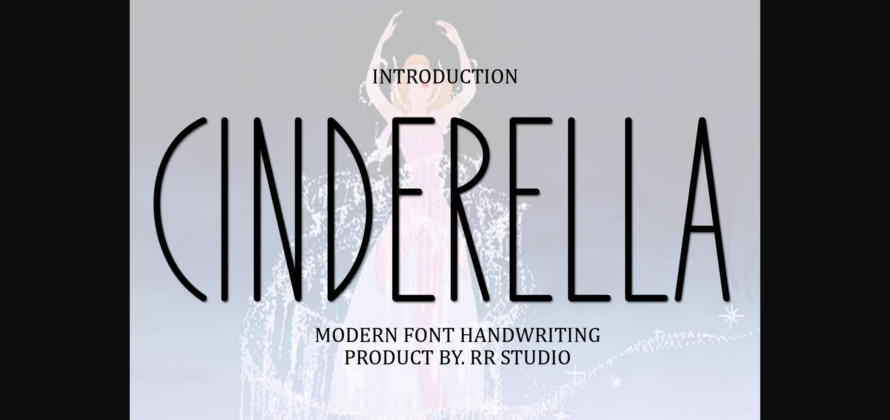 Cinderella Font Poster 1