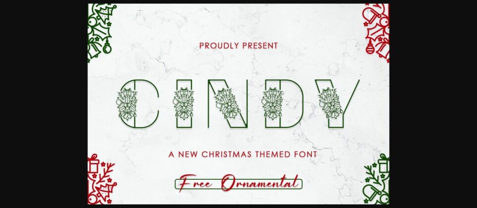 Cindy Font Poster 3