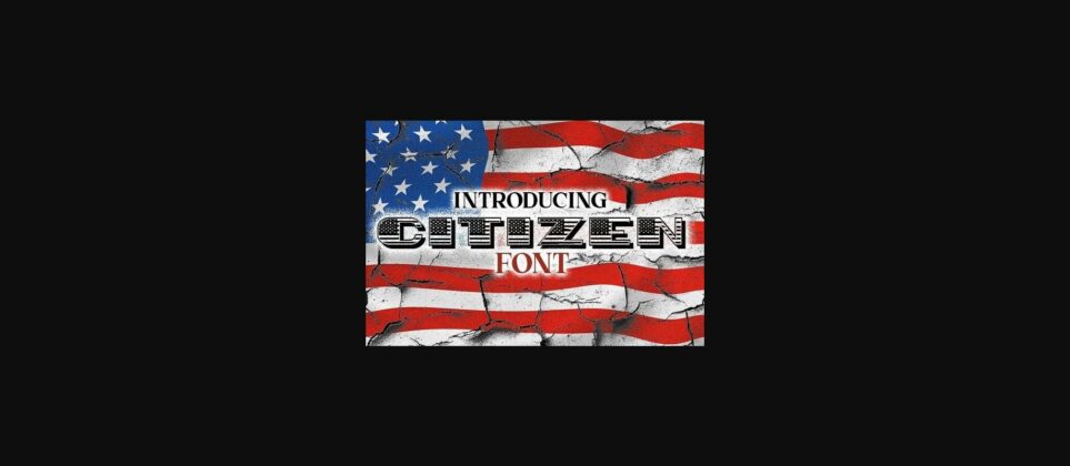 Citizen Font Poster 3