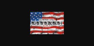 Citizen Font Poster 1