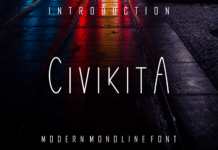 Civikita Font Poster 1