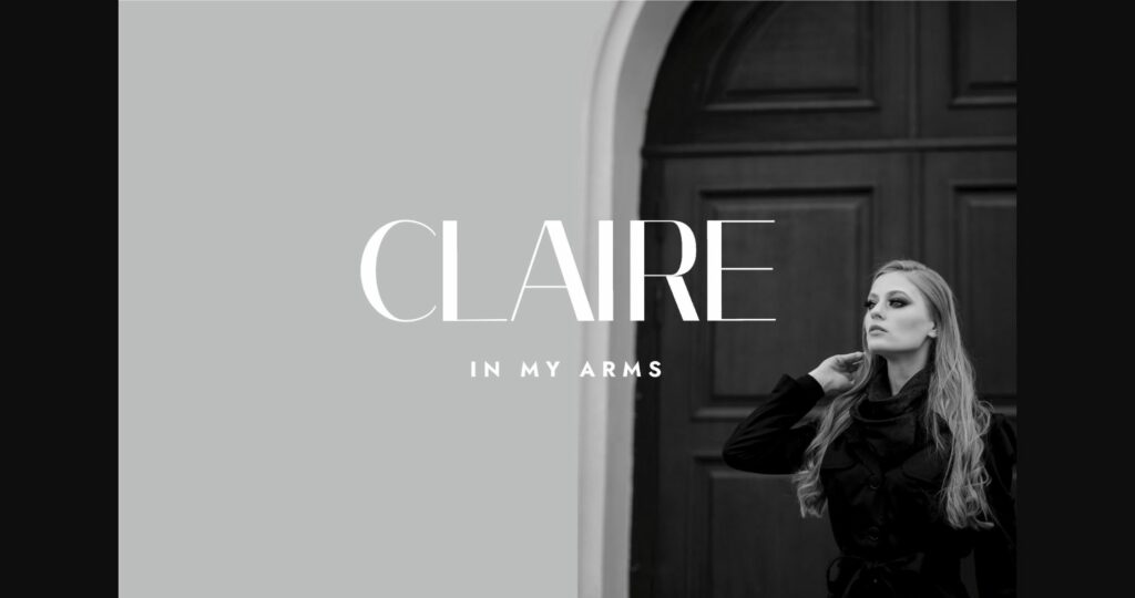 Claire Font Poster 4