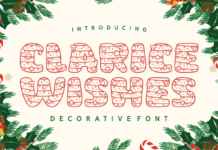 Clarice Wishes Font Poster 1