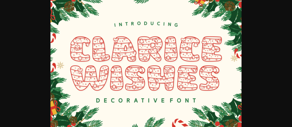 Clarice Wishes Font Poster 1