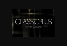 Classicplus Font Poster 1