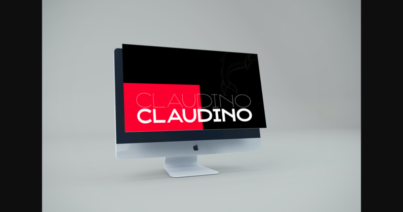 Claudino Font Poster 9
