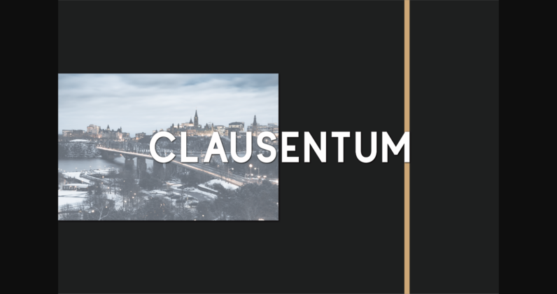 Clausentum Font Poster 9