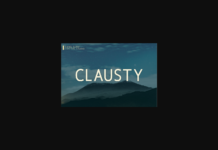Clausty Font Poster 1