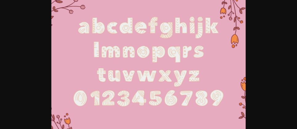 Clementine Font Poster 7