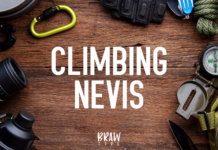 Climbing Nevis Font Poster 1