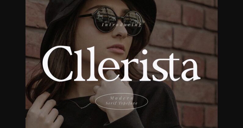 Cllerista Font Poster 3