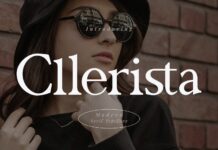 Cllerista Font Poster 1