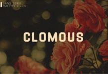 Clomous Font Poster 1