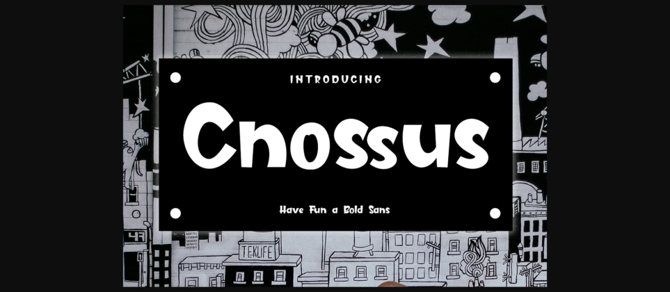 Cnossus Font Poster 1