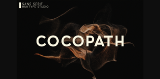 Cocopath Font Poster 1