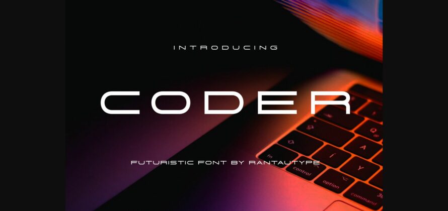 Coder Font Poster 3