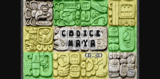 Codice Maya Font Poster 1