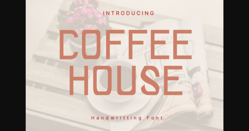 Coffee House Font Poster 3