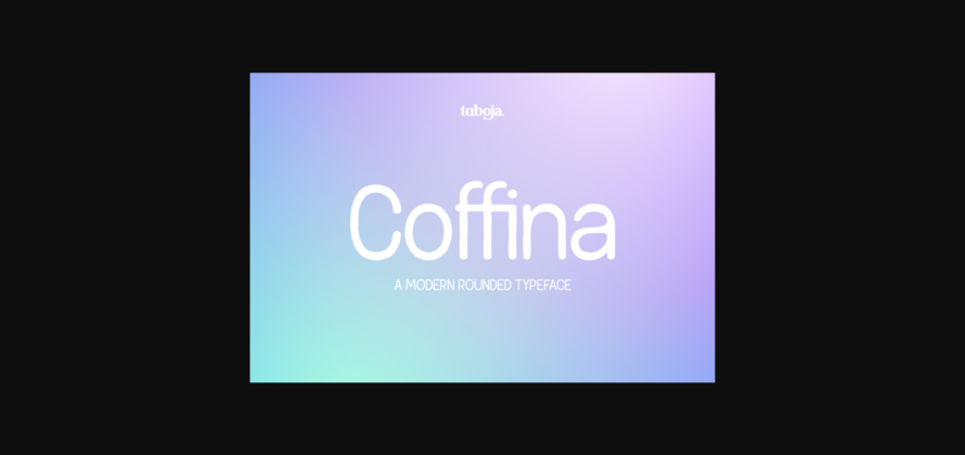 Coffina Font Poster 3