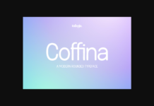 Coffina Font Poster 1