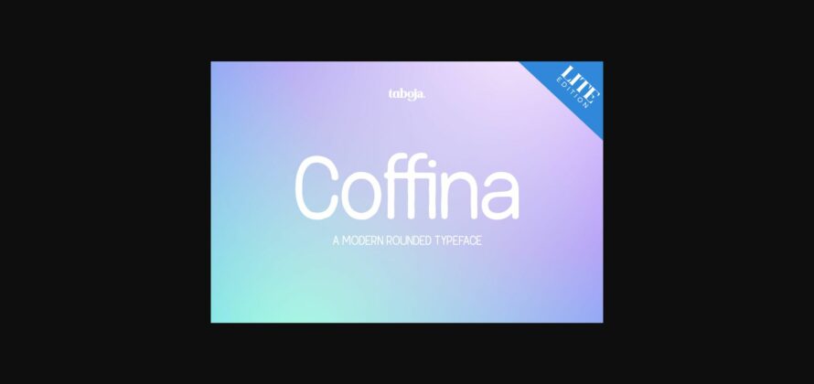 Coffina Font Poster 3