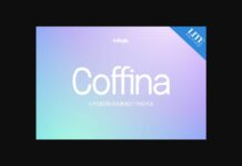 Coffina Font Poster 1