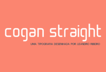 Cogan Straight Font Poster 1
