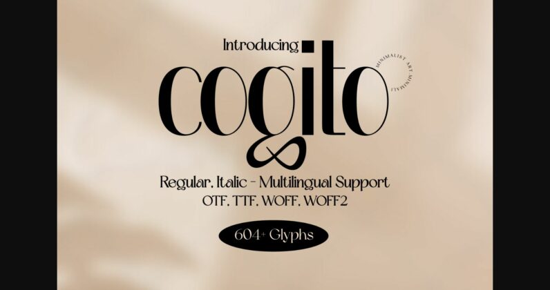 Cogito Font Poster 3
