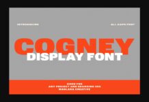 Cogney Font Poster 1