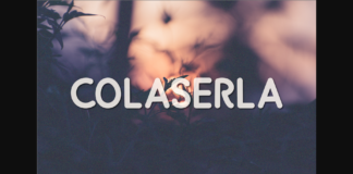 Colaserla Font Poster 1