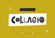 Collagio Font Poster 1