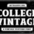 College Vintage Font