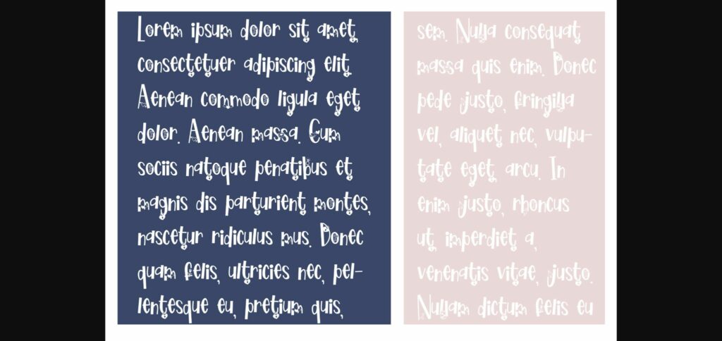 Collinger Kisses Font Poster 5