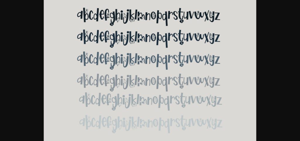 Collinger Kisses Font Poster 6